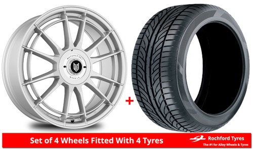 Alloy wheels tyres fox - 17",