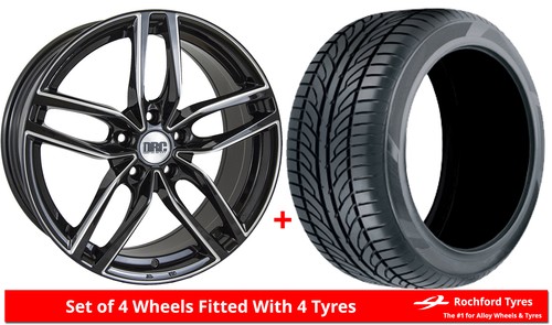 Alloy wheels tyres drc - wheels, 18"