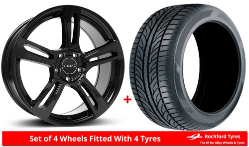 Alloy wheels tyres - 17", romac