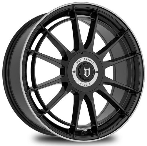 Alloy wheels fox vr4 black - fox,